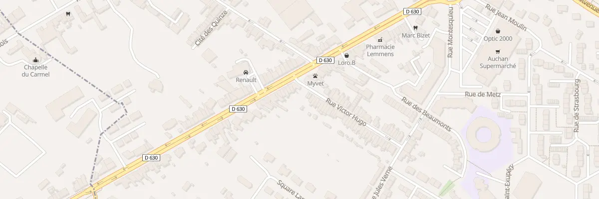 Plan du 59 Rue Jean Jaurès à Saint-Saulve