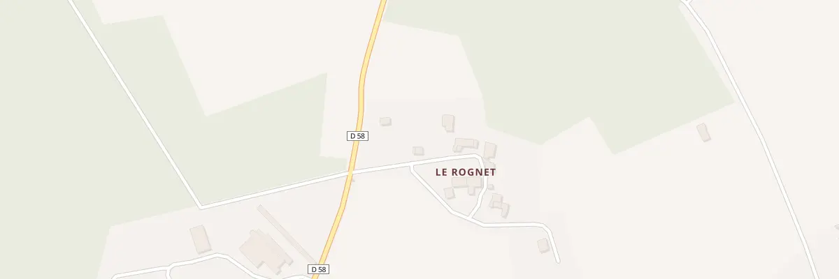 Plan du 5229 Rognet à Escoutoux