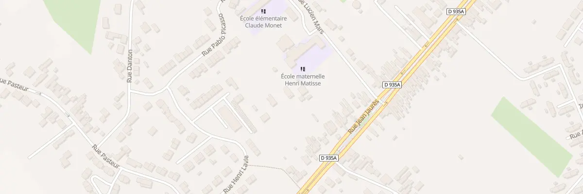 Plan du 550B Rue Jean Jaurès à Bruay-sur-l’Escaut