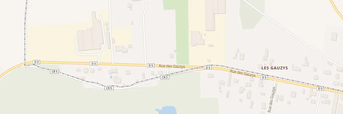 Plan du 17 Rue des Gauzys à Cheny