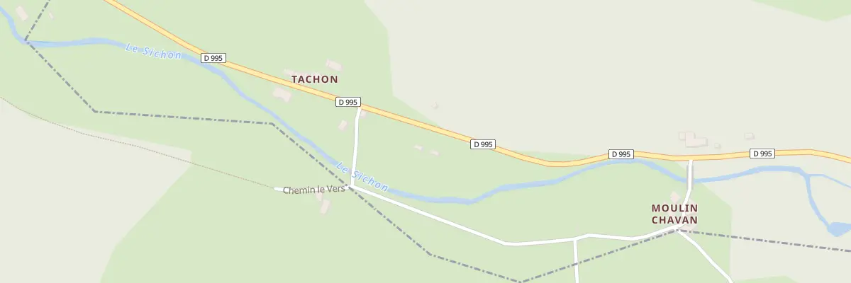 Plan du 5025 Tachon à La Chapelle