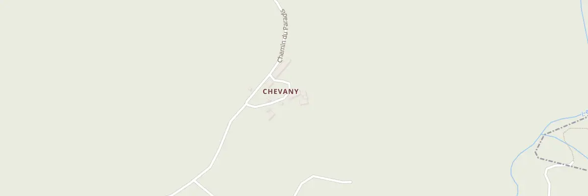 Plan du 5034 Chevany à Saint-Vert
