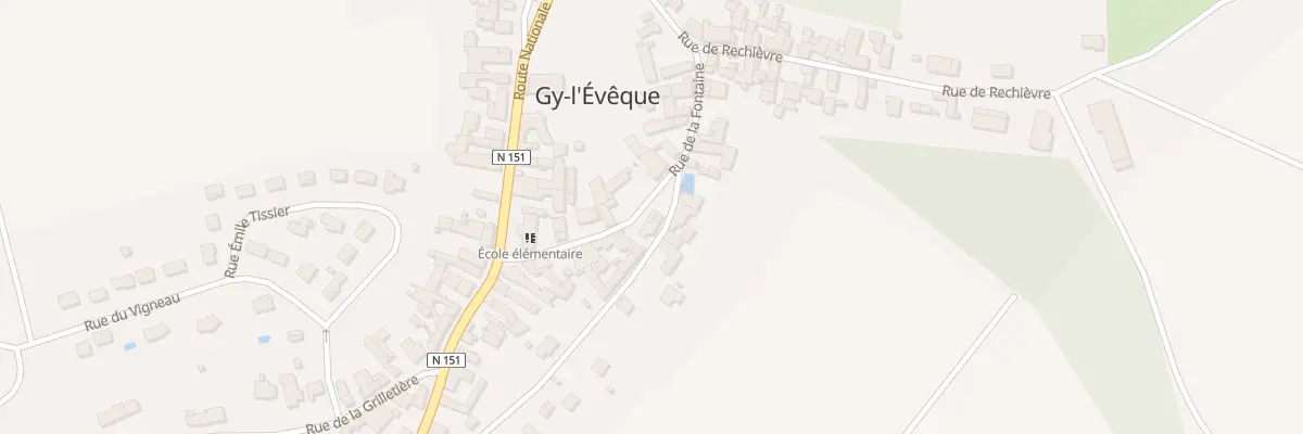 Plan du 7B Rue de la Fontaine à Gy-l’Évêque