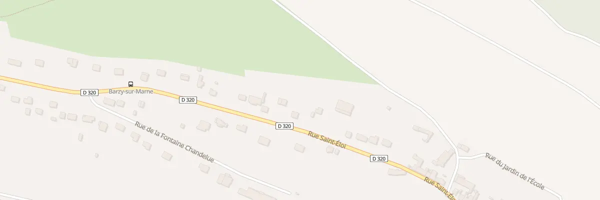 Plan du 33 Rue Saint Eloi à Barzy-sur-Marne