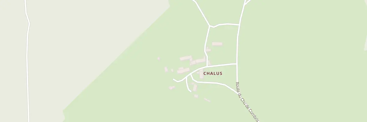 Plan du 5049 Chalus à Saint-Vert
