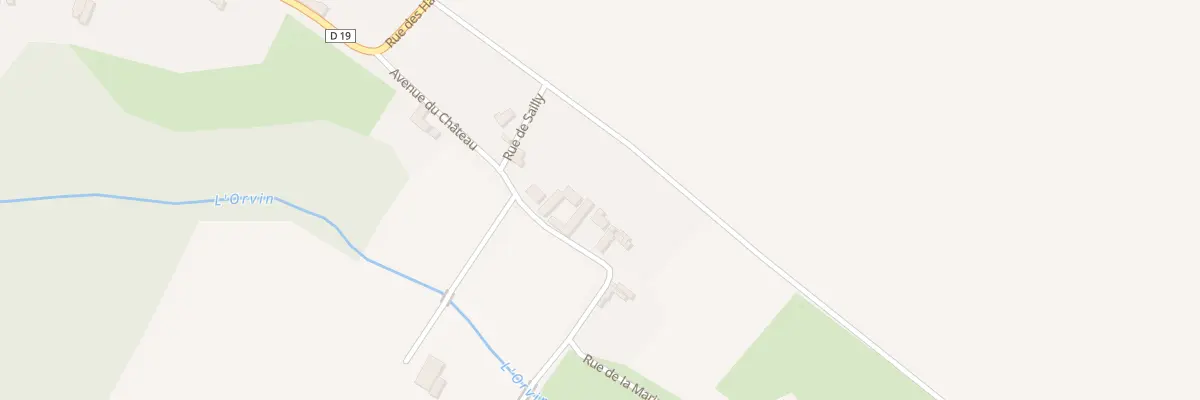 Plan du 10 Av du Chateau à Trancault