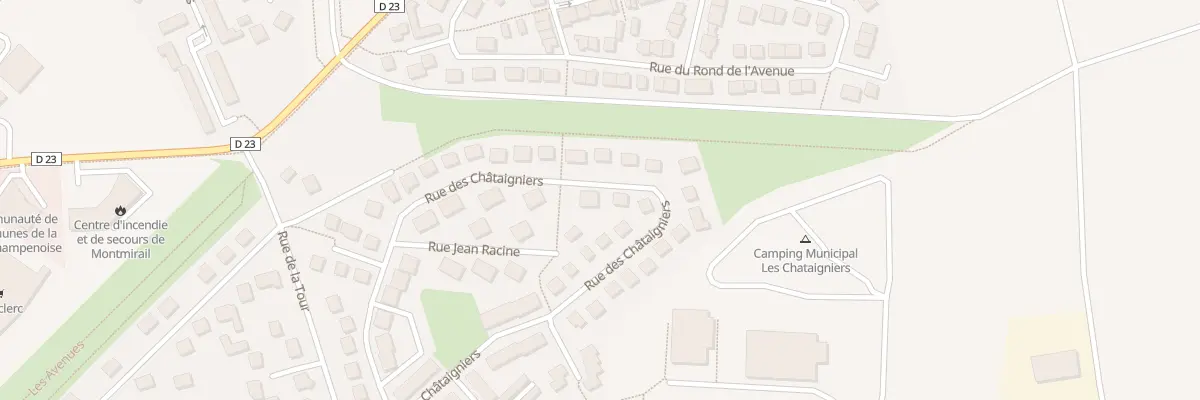 Plan du 41 Rue des Chataigniers à Montmirail