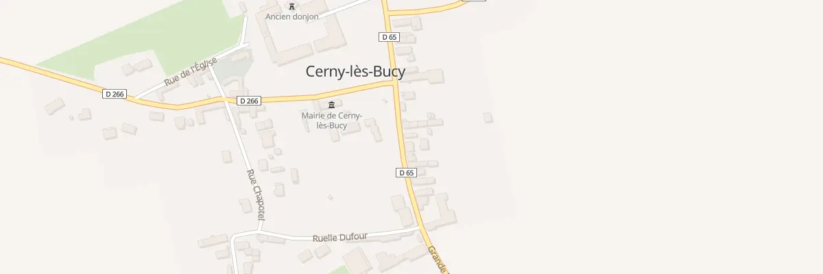 Plan du 14 Gr Grande Rue à Cerny-lès-Bucy