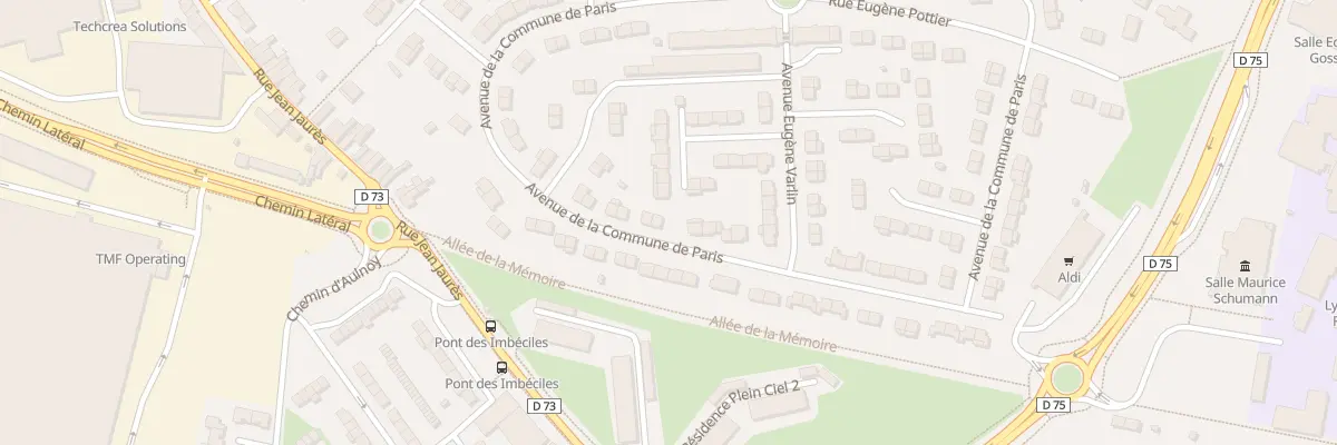 Plan du 49 Av de la Commune de Paris à Marly