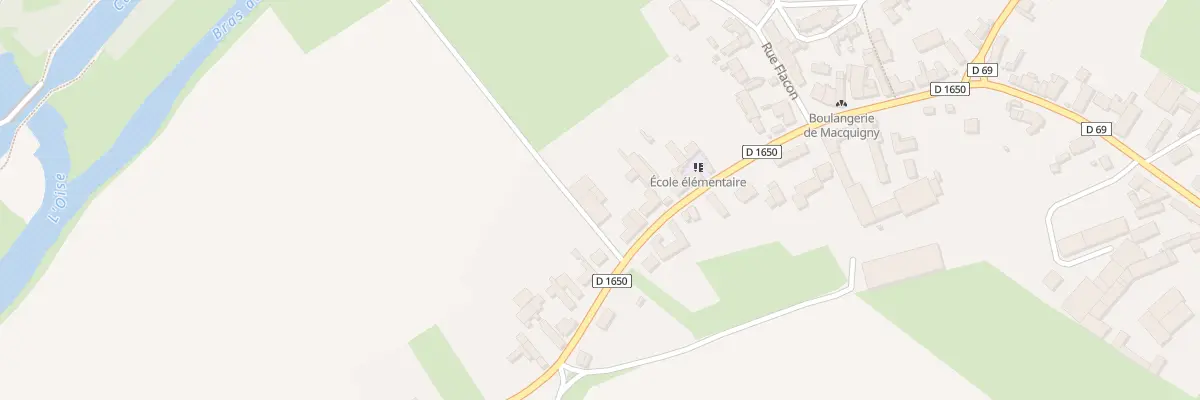 Plan du 30 Rue d’Hauteville à Macquigny