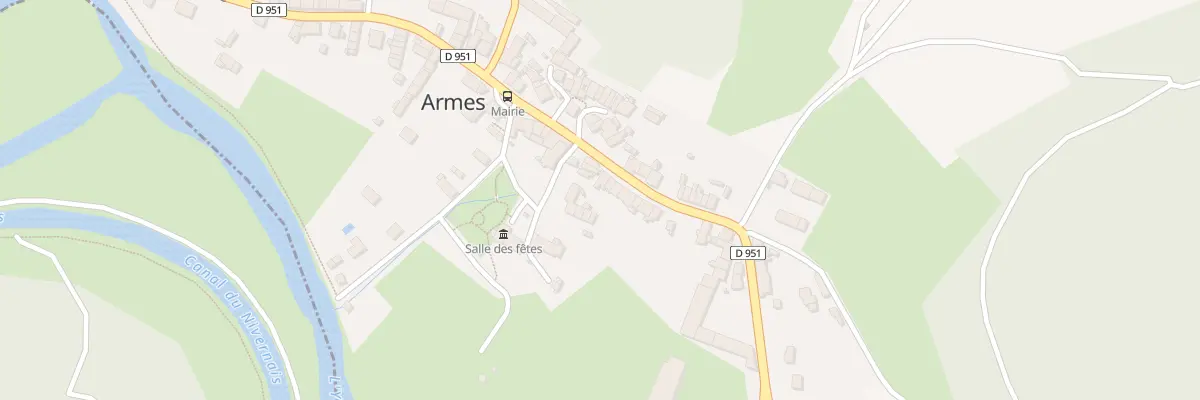 Plan du 112 Rte Buissonniere à Armes