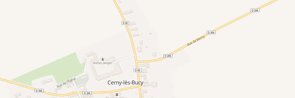 Plan du 32 Gr Grande Rue à Cerny-lès-Bucy