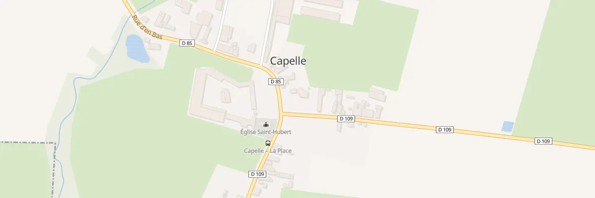 Plan du 1 Rue d’En Haut à Capelle