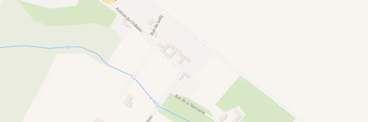 Plan du 6 Av du Chateau à Trancault