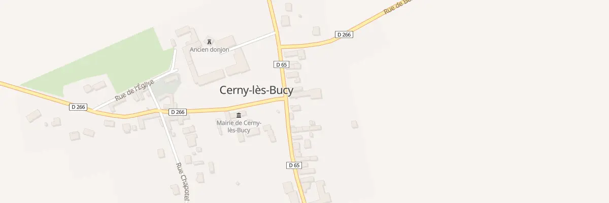 Plan du 22 Gr Grande Rue à Cerny-lès-Bucy