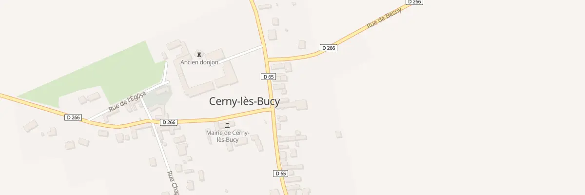 Plan du 24 Gr Grande Rue à Cerny-lès-Bucy