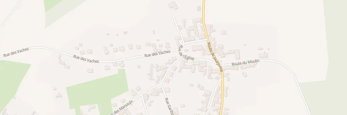 Plan du 2 Rue des Marsaulx au Charmel