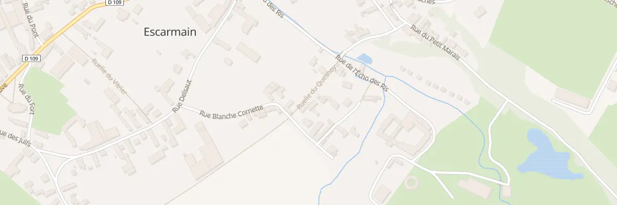 Plan du 37 Rue Blanche Cornette à Escarmain