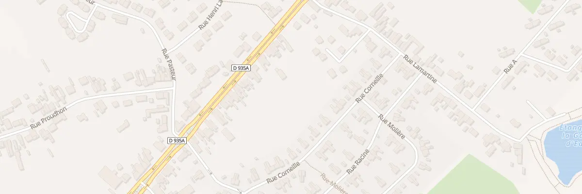Plan du 595 Rue Jean Jaurès à Bruay-sur-l’Escaut