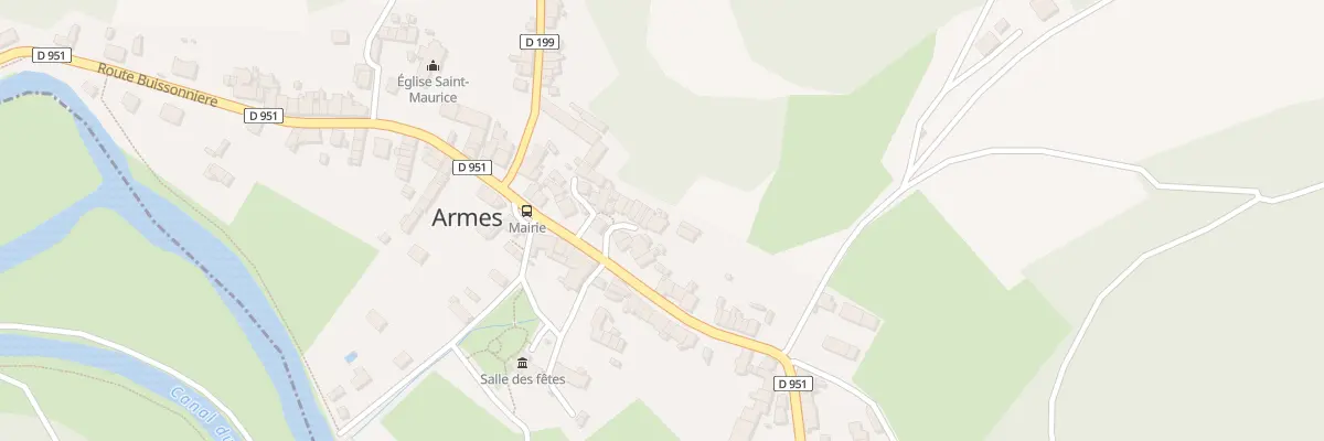 Plan du 56 Le Bourg à Armes
