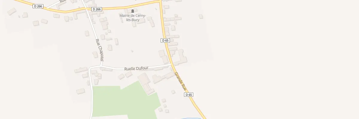 Plan du 4 Gr Grande Rue à Cerny-lès-Bucy