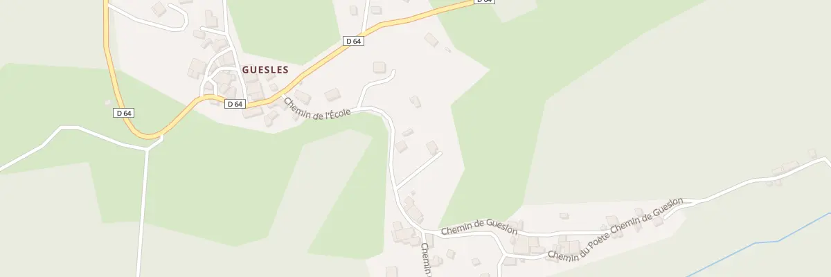 Plan du 5044 Les Roux à Paslières