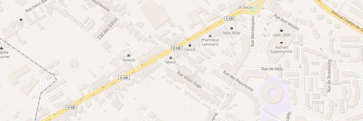 Plan du 69 Rue Jean Jaurès à Saint-Saulve