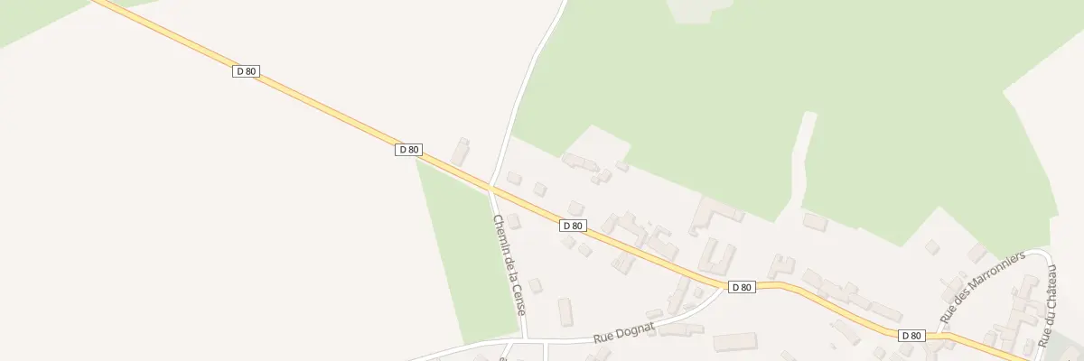 Plan du 22 Rue des Chapelles à Fresnes-en-Tardenois