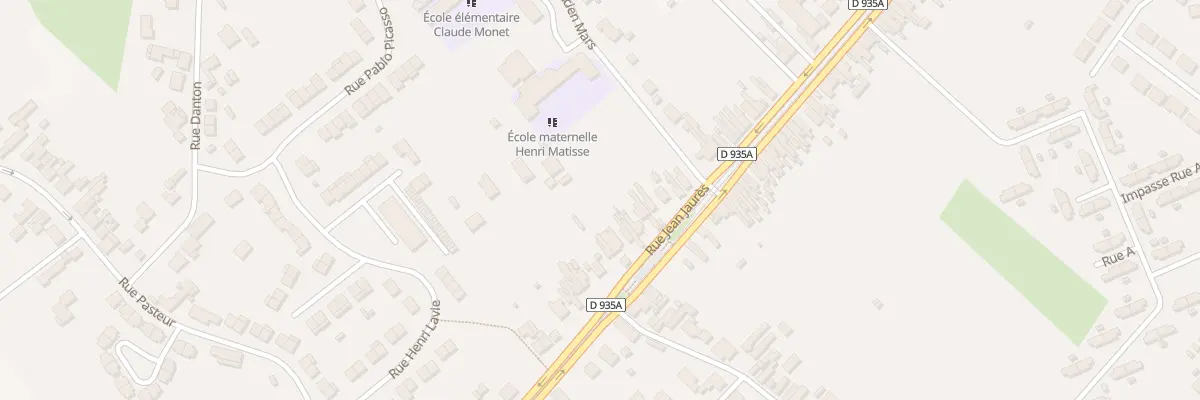 Plan du 556 Rue Jean Jaurès à Bruay-sur-l’Escaut