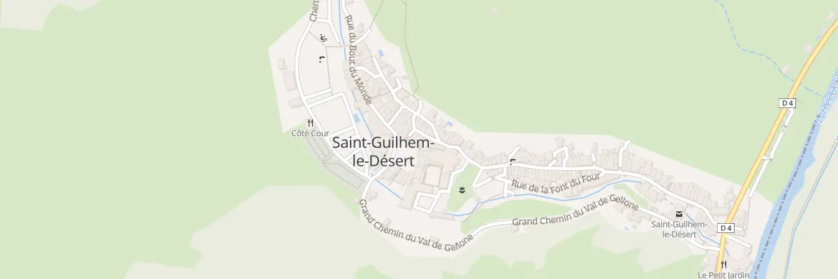 Plan du 11 Rue Cor de Nostra Dona à Saint-Guilhem-le-Désert