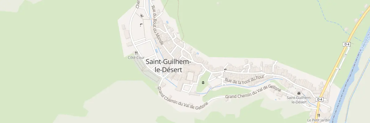 Plan du 9 Rue Cor de Nostra Dona à Saint-Guilhem-le-Désert