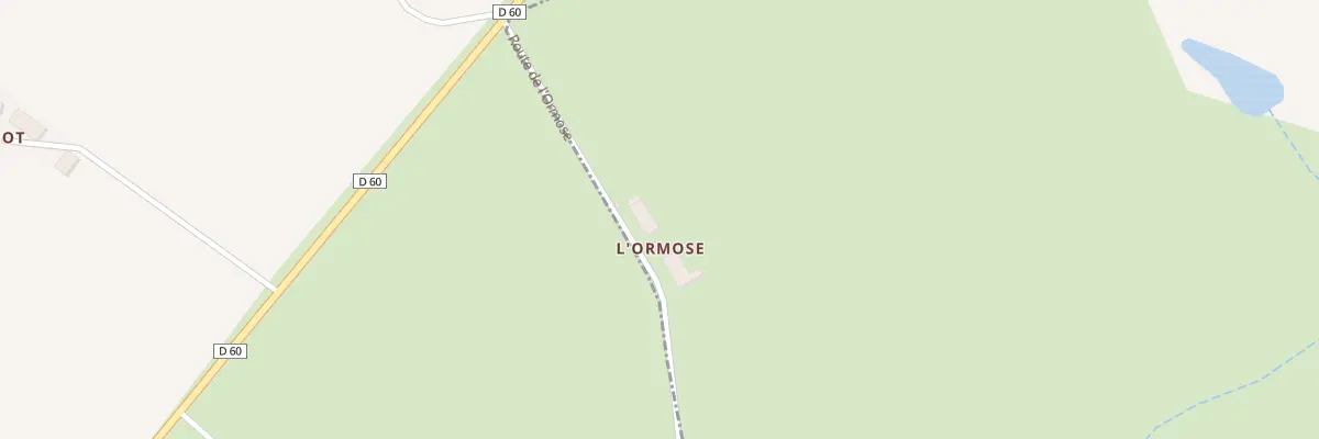 Plan du 28 Rte de l’Ormose à Périgny