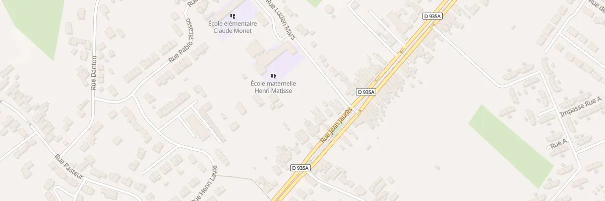 Plan du 558B Rue Jean Jaurès à Bruay-sur-l’Escaut