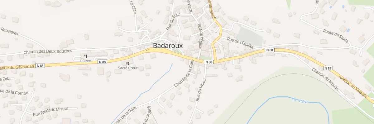 Plan du 4 Av Jean-Antoine Chaptal à Badaroux