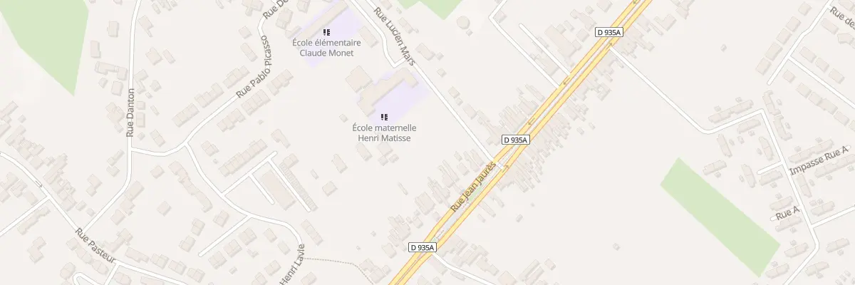 Plan du 558T Rue Jean Jaurès à Bruay-sur-l’Escaut