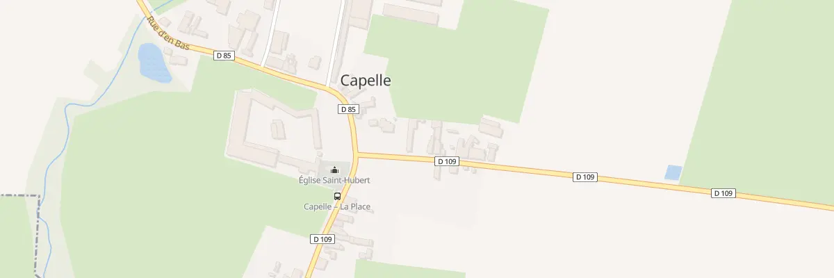Plan du 3 Rue d’En Haut à Capelle