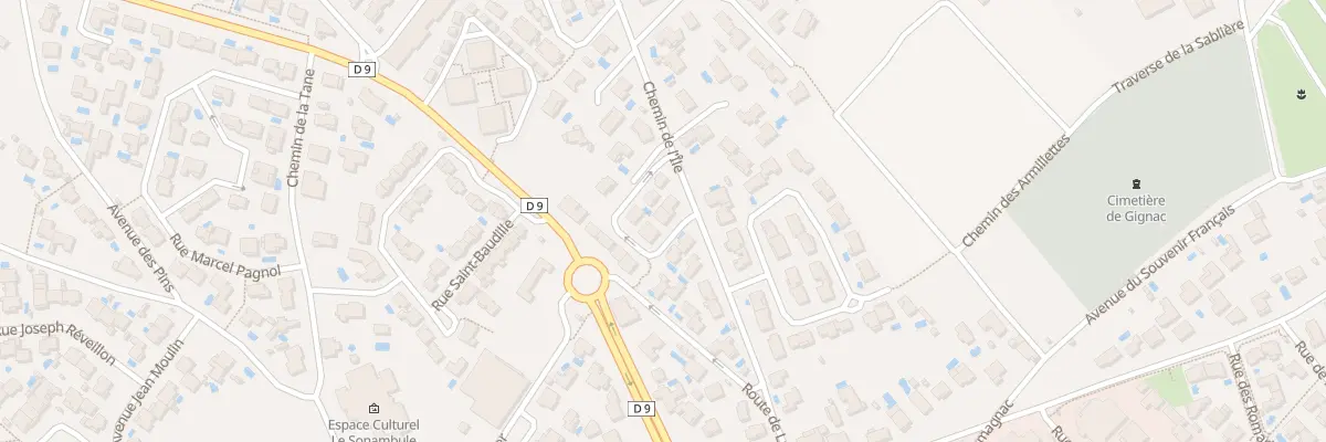 Plan du 4 Rue des Chevrefeuilles à Gignac