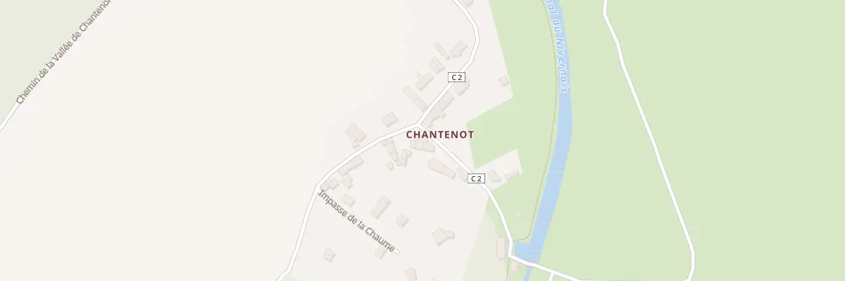 Plan du 2 Rue du Lac à Chevroches