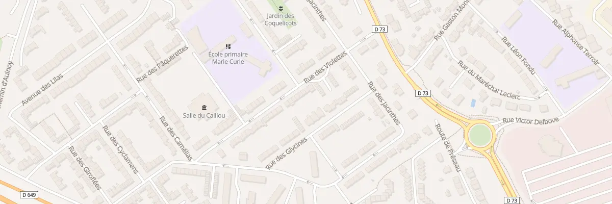 Plan du 7 Rue Violettes à Marly