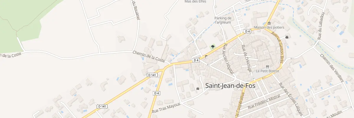 Plan du 22T Av du Monument à Saint-Jean-de-Fos