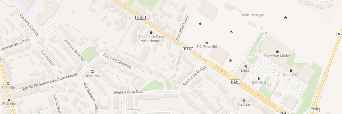 Plan du 200 Av Henri Barbusse à Marly