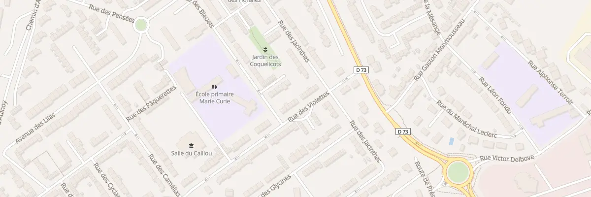 Plan du 14 Rue Violettes à Marly
