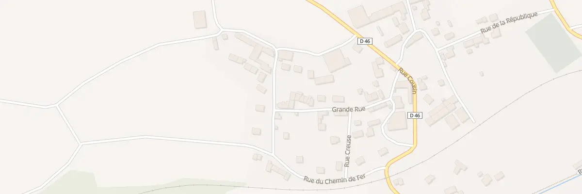 Plan du 14 Grande Rue à Esternay