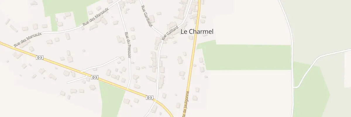 Plan du 20 Rte de Jaulgonne au Charmel