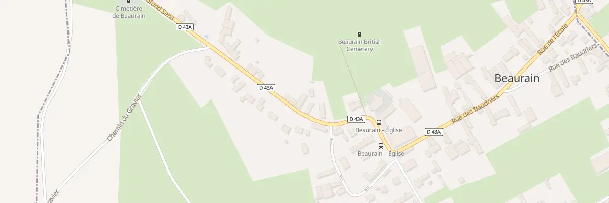 Plan du 8 Rue du Profond Sens à Beaurain