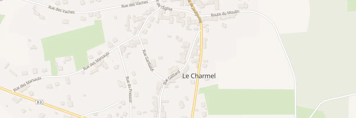 Plan du 10 Rue Gaillard au Charmel