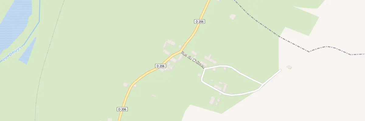 Plan du 12 Rte de Montigny à Montlevon