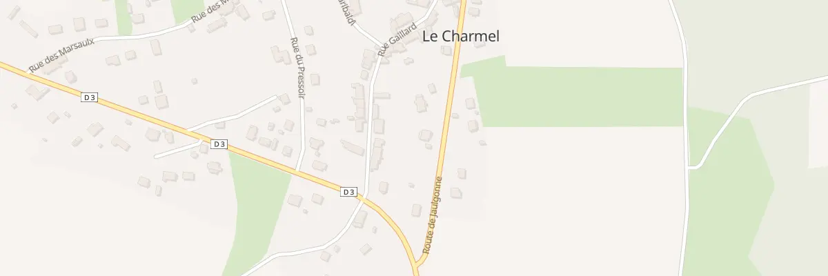 Plan du 22 Rte de Jaulgonne au Charmel
