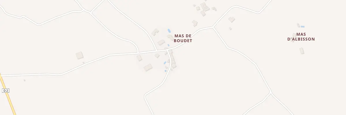 Plan du 10 Mas de Boudet à Saint-Pargoire