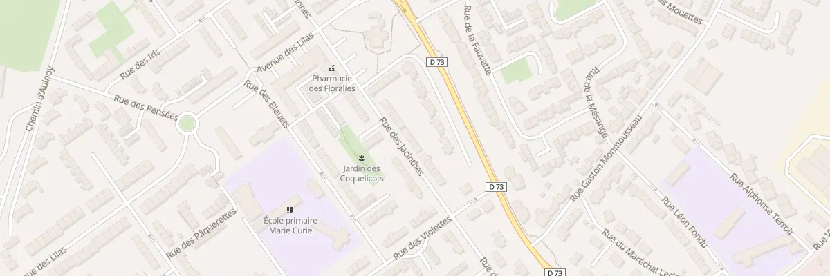 Plan du 11 Rue des Jacinthes à Marly